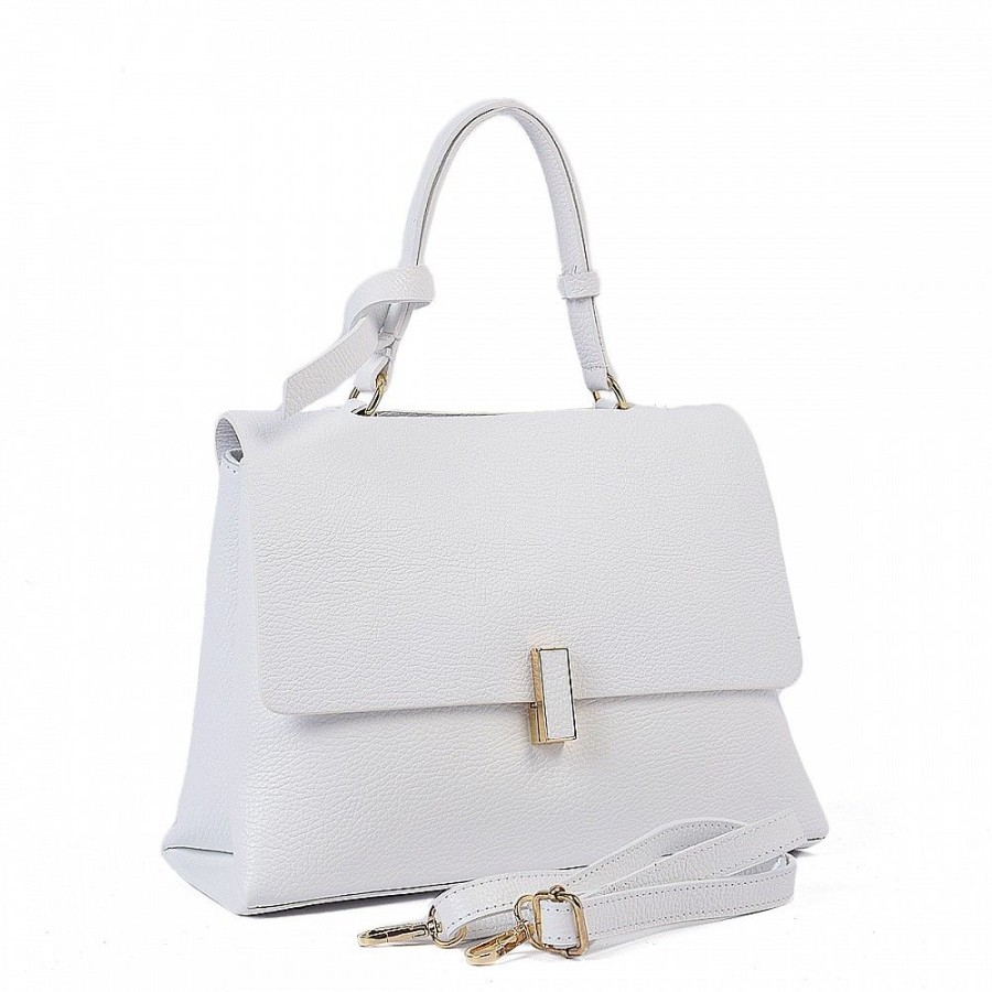 VERA Formal Handbags | Vera Italy "Deneba" White