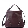 VERA Leather Backpacks | Vera Italy "Jazza" Bordeaux