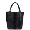 VERA Large Handbags | Vera Italy "Lebali" Black