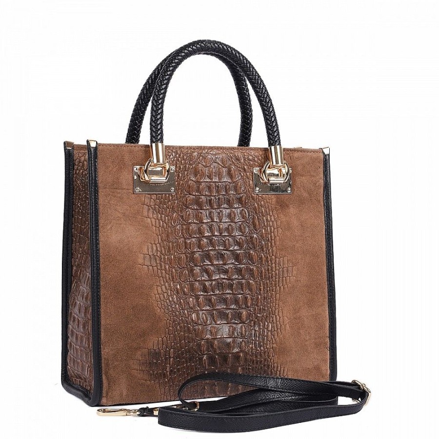 VERA Formal Handbags | Vera Italy "Gitta" Cappuccino