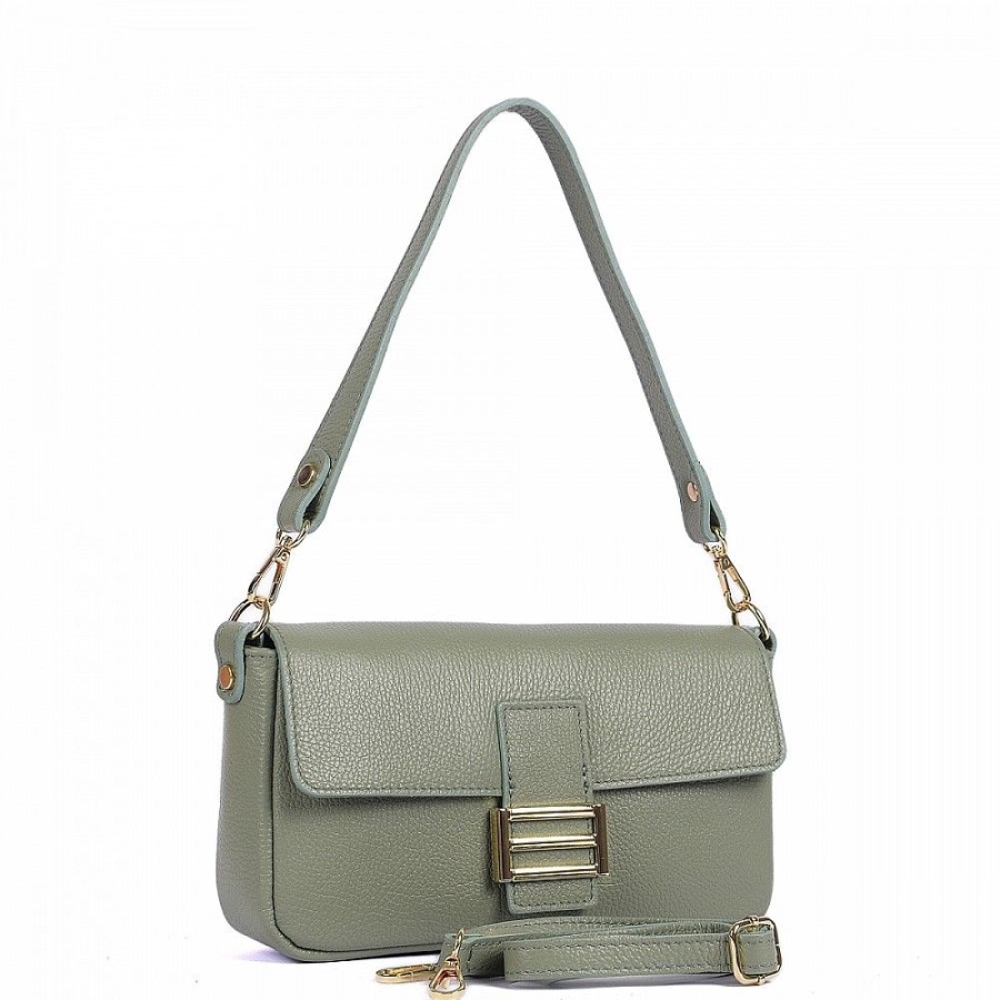 VERA Cross Body Handbags | Vera Italy " Y" Mint