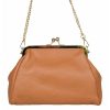 VERA Large Handbags | Vera Italy "Levansa" Cognac