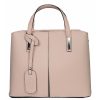 VERA Large Handbags | Vera Italy "Adalina" Rose Powder