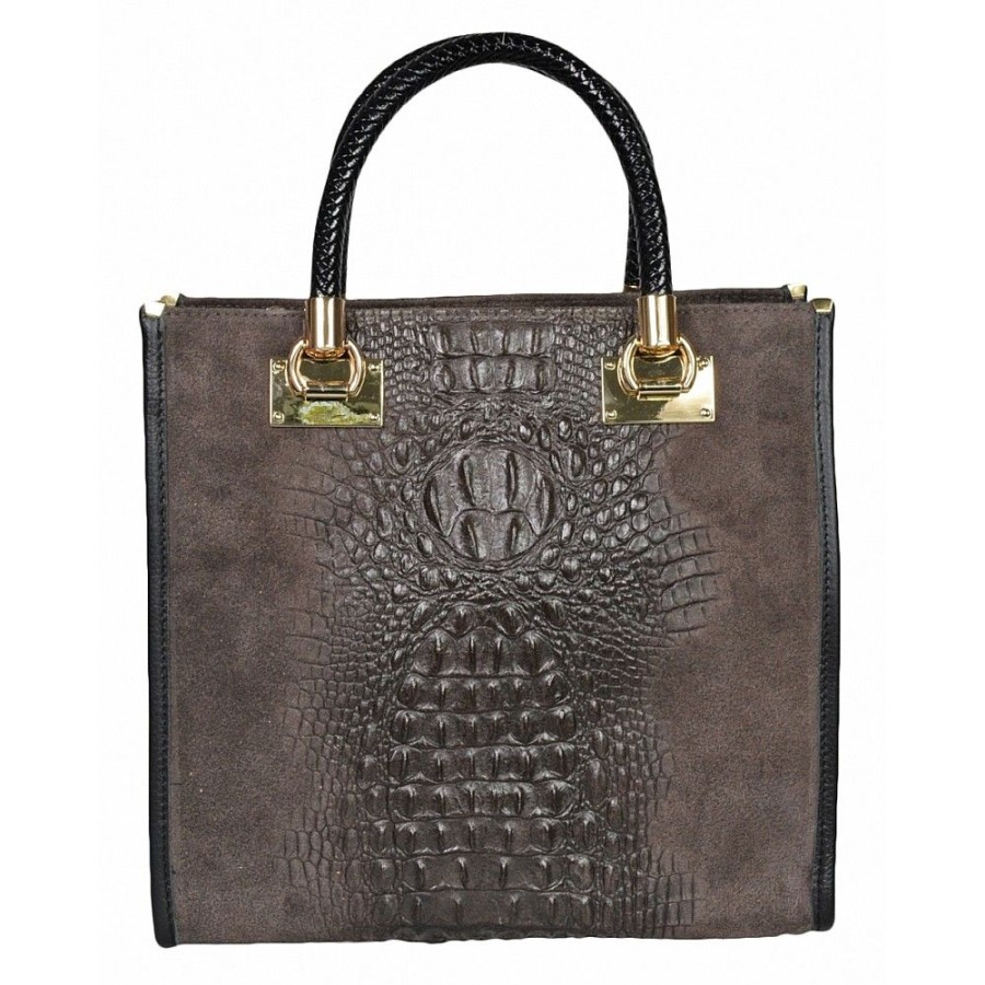 VERA Formal Handbags | Vera Italy "Brinna" Dark Brown