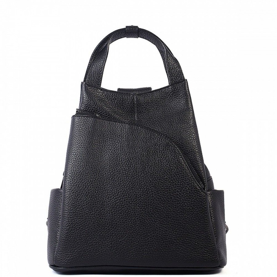 VERA Leather Backpacks | Vera Italy "Zareha" Black