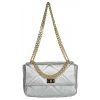 VERA Formal Handbags | Vera Italy "Bagersa" Silver