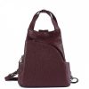 VERA Leather Backpacks | Vera Italy "Pareha" Bordeaux