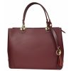 VERA Formal Handbags | Vera Italy "Veandra" Bordeaux