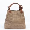 VERA Large Handbags | Vera Italy "Taupina" Taupe