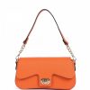 VERA Small Handbags | Vera Italy "Zesta" Orange