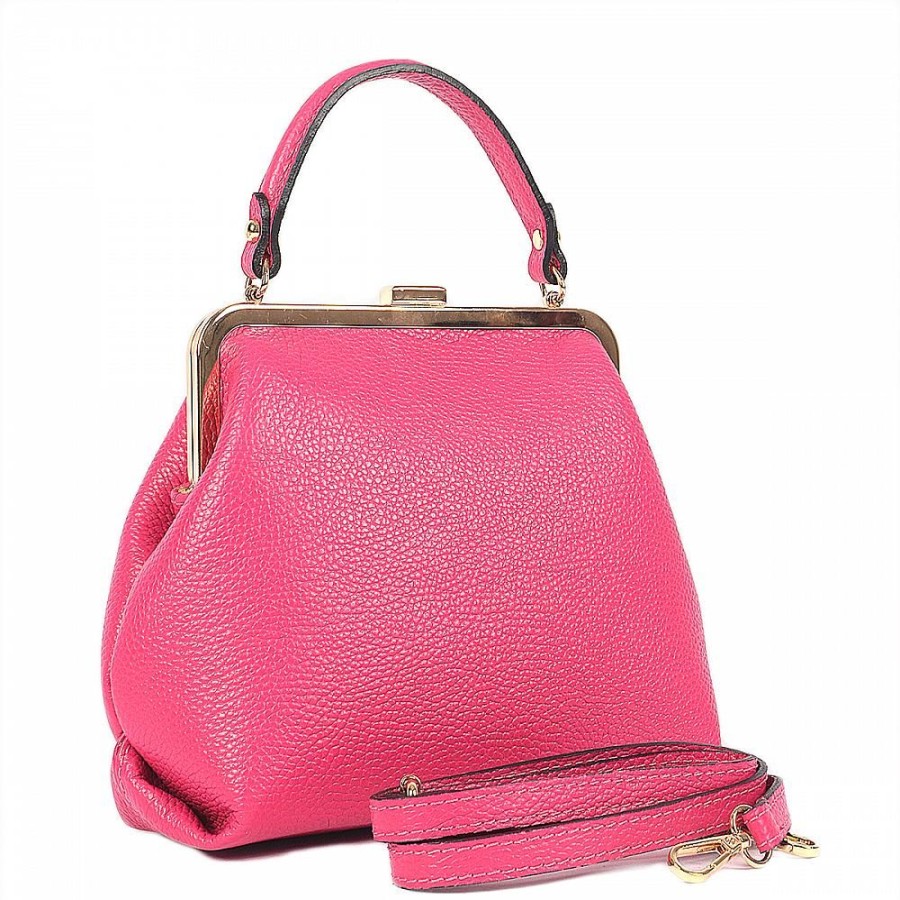 VERA Formal Handbags | Vera Italy "Bojurena" Fuchsia