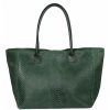 VERA Large Handbags | Vera Italy "Masia" Dark Green