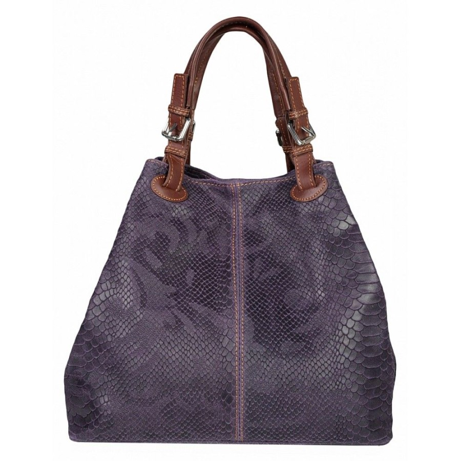 VERA Cross Body Handbags | Vera Italy "Omana" Purple