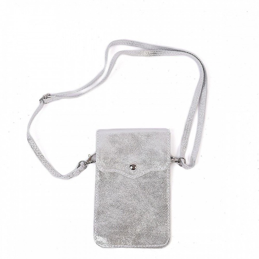 VERA Small Handbags | Vera Italy "Sozza" Silver