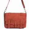 VERA Cross Body Handbags | Vera Italy "Veigeda" Brick