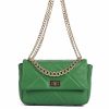 VERA Formal Handbags | Vera Italy "Grena" Green