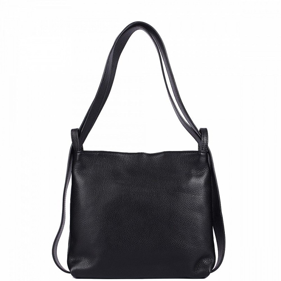 VERA Leather Backpacks | Vera Italy "Mitala" Black