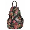 VERA Leather Backpacks | Vera Italy "Dixy" Flower Print