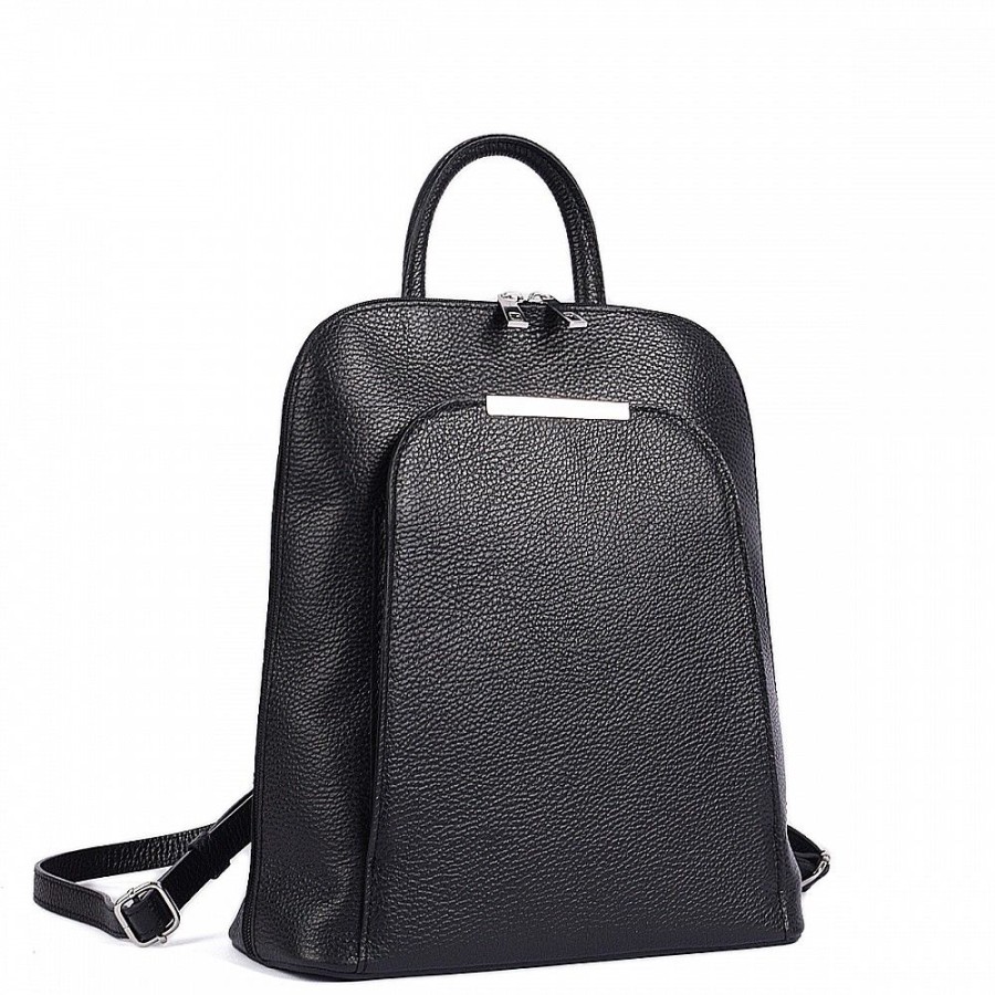 VERA Leather Backpacks | Vera Italy "Adila" Black