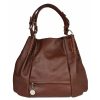 VERA Large Handbags | Vera Italy "Darsha" Chocolate