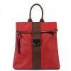 VERA Leather Backpacks | Vera Italy "Pallena" Red