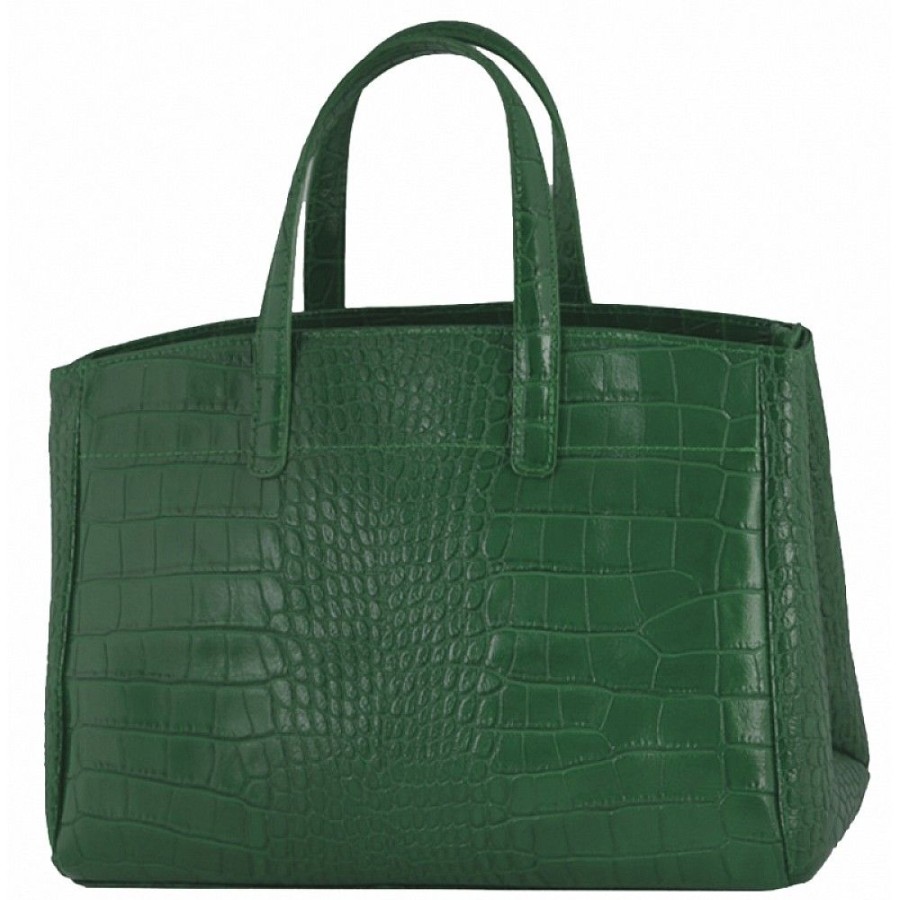 VERA Large Handbags | Vera Italy "Serina" Green