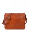 VERA Large Handbags | Vera Italy "Candella" Cognac