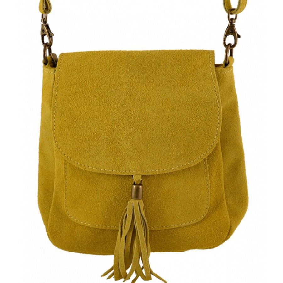 VERA Small Handbags | Vera Italy "Canelitta" Yellow