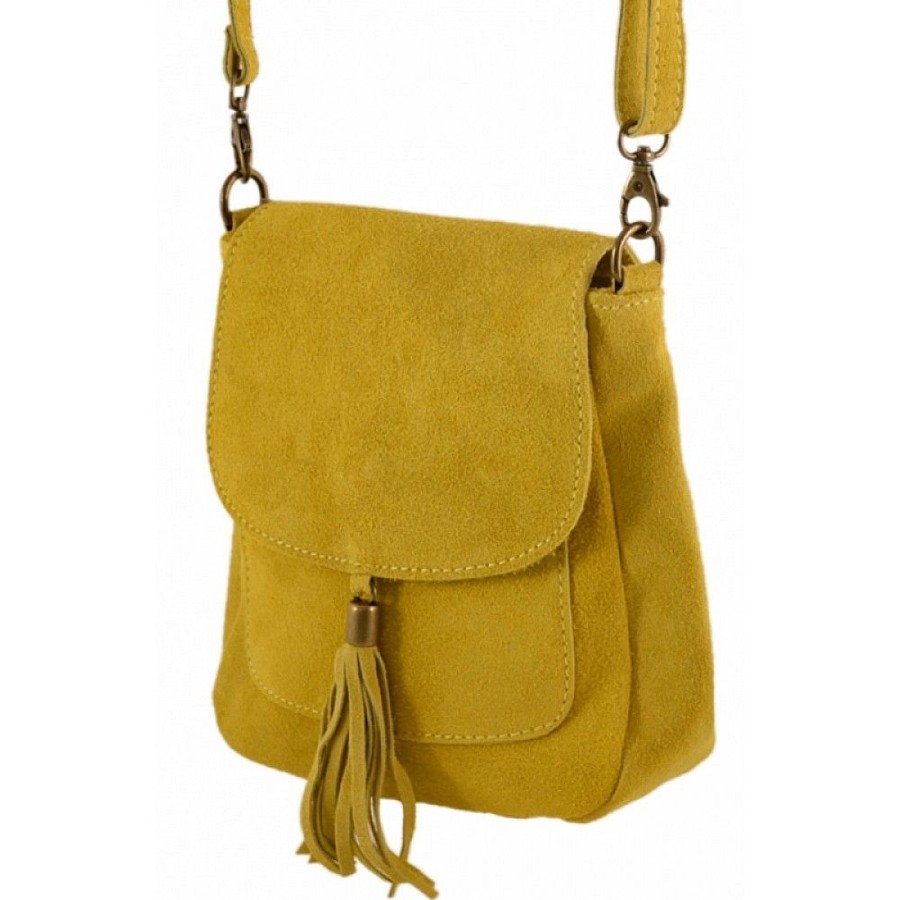 VERA Small Handbags | Vera Italy "Canelitta" Yellow