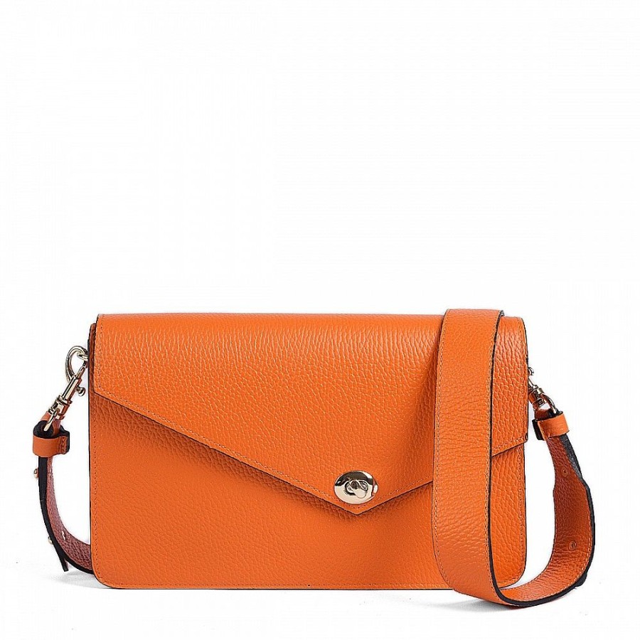 VERA Formal Handbags | Vera Italy "Antonija" Orange