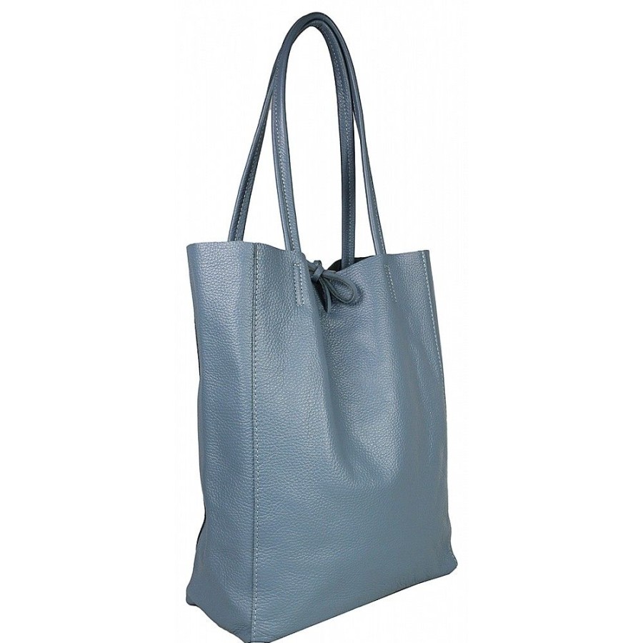 VERA Large Handbags | Vera Italy "Aspena" Blue