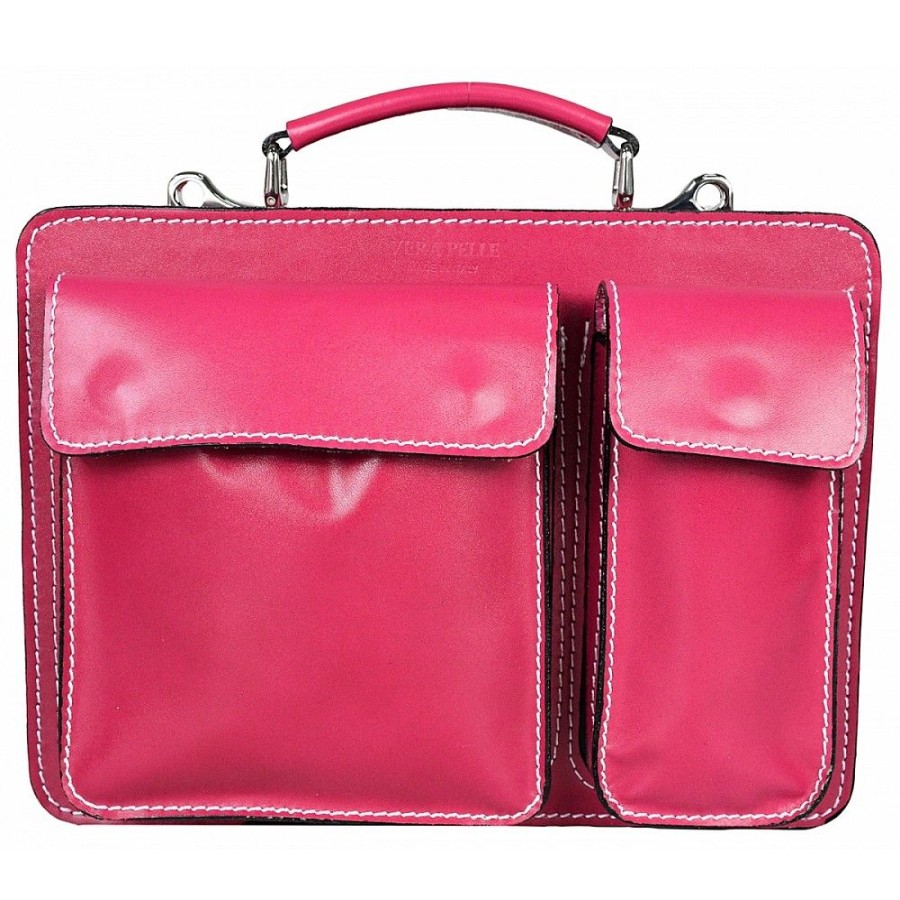 VERA Briefcases | Vera Italy "Briz" Fuchsia