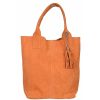 VERA Large Handbags | Vera Italy "Aragona" Orange