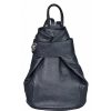 VERA Leather Backpacks | Vera Italy "Ostava" Dark Blue