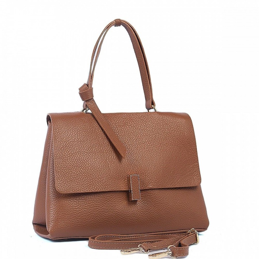 VERA Formal Handbags | Vera Italy "Ketrusia" Cognac