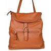 VERA Leather Backpacks | Vera Italy "Molta" Cognac