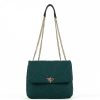 VERA Formal Handbags | Vera Italy "Zeela" Dark Green