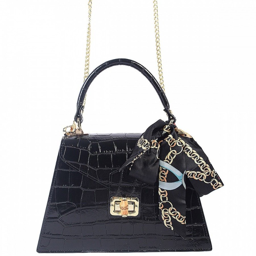 VERA Small Handbags | Vera Italy "Agena" Black