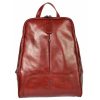 VERA Leather Backpacks | Vera Italy "Pepera" Red