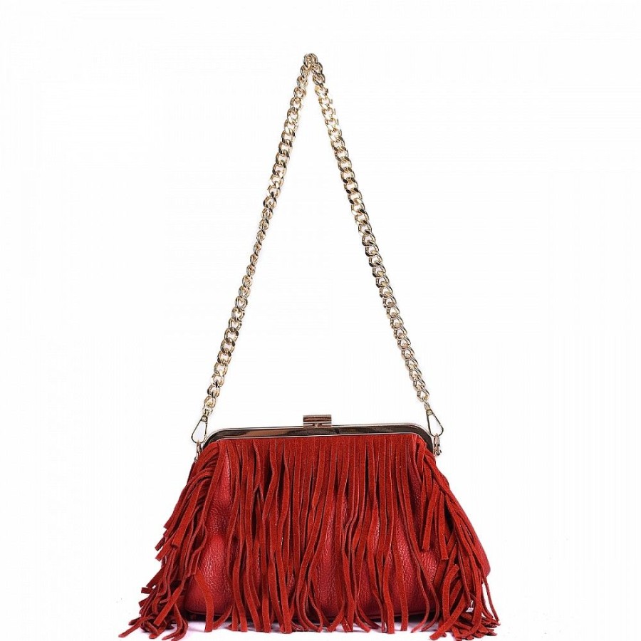 VERA Small Handbags | Vera Italy "Kanvia" Red