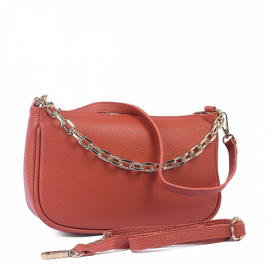 VERA Small Handbags | Vera Italy "Bekesha" Brick