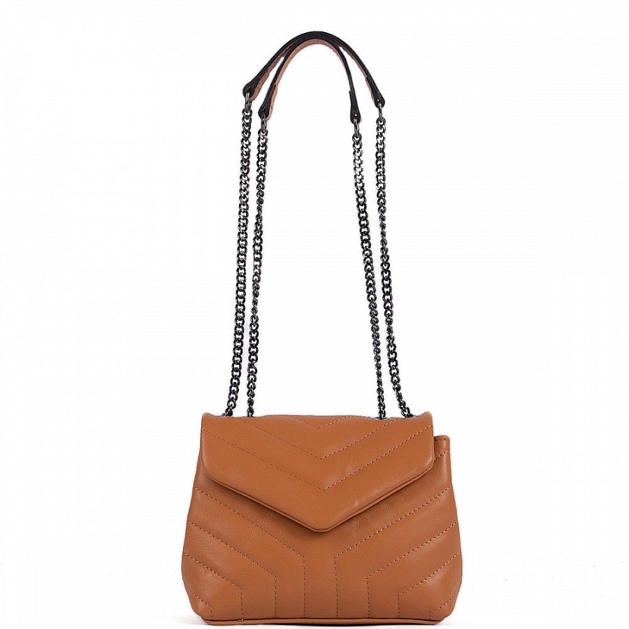 VERA Small Handbags | Vera Italy "Zumba" Cognac