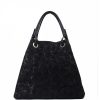 VERA Large Handbags | Vera Italy "Selena" Black