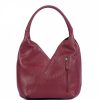 VERA Cross Body Handbags | Vera Italy "Nally" Bordeaux