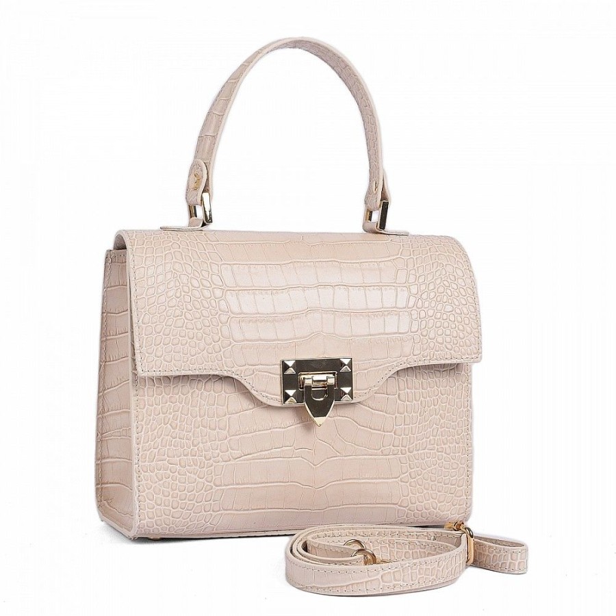 VERA Formal Handbags | Vera Italy "Passa" Beige