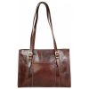 VERA Cross Body Handbags | Vera Italy "Galyana" Chocolate