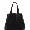 VERA Large Handbags | Vera Italy "Regata" Black