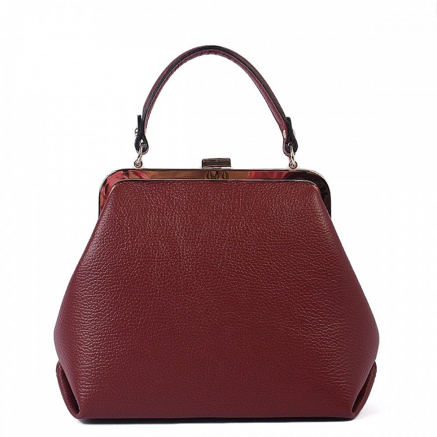 VERA Formal Handbags | Vera Italy "Ahavi" Bordeaux