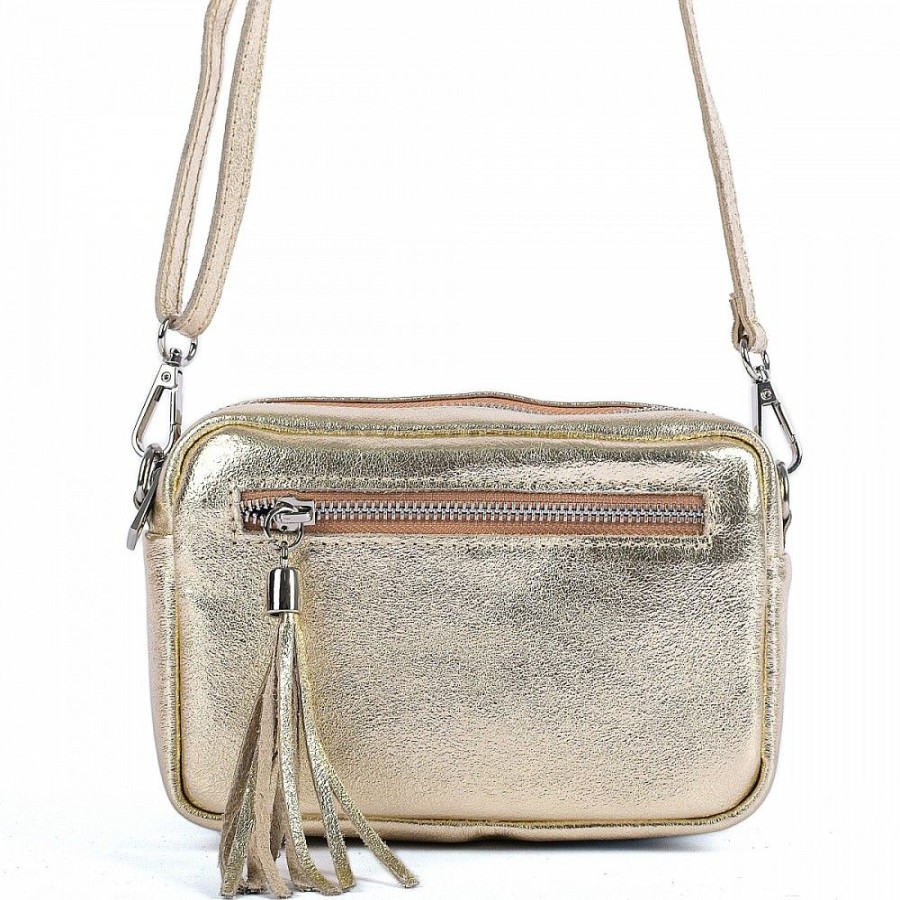 VERA Small Handbags | Vera Italy " Ena" Gold