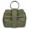 VERA Large Handbags | Vera Italy "Mildred" Dark Green